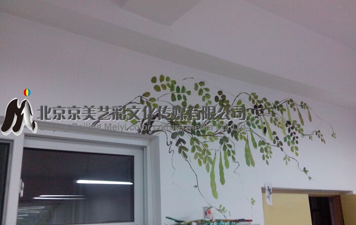 北京三小校园墙体彩绘