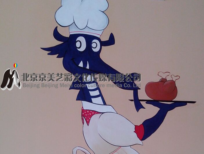 北京顺义国际学校墙体彩绘