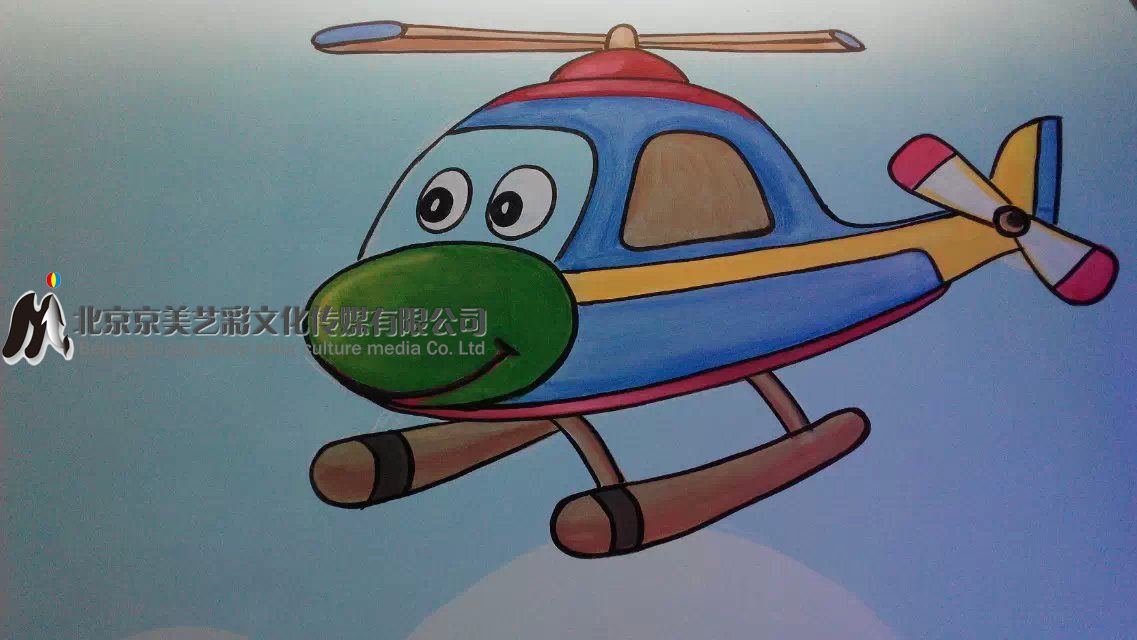 北京东四五条幼儿园墙体彩绘