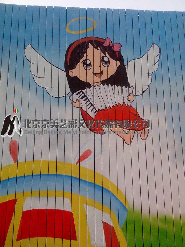 北京朝来天使幼儿园墙体彩绘