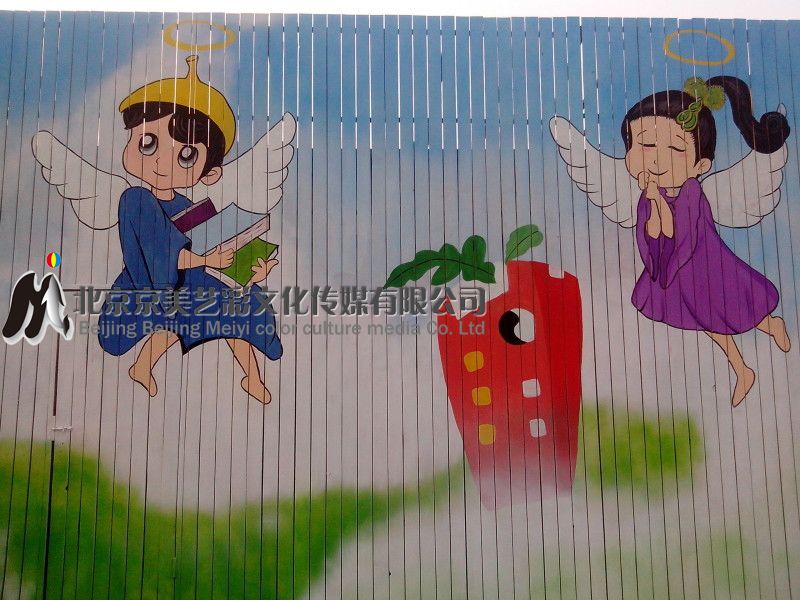 北京朝来天使幼儿园墙体彩绘
