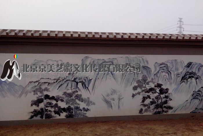 地铁口 墙体 彩绘 墙体彩绘 地铁口墙体彩绘