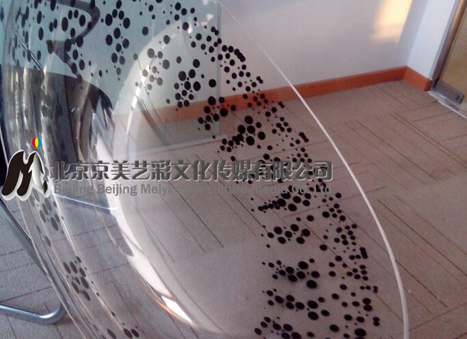 隐形眼镜宣传彩绘