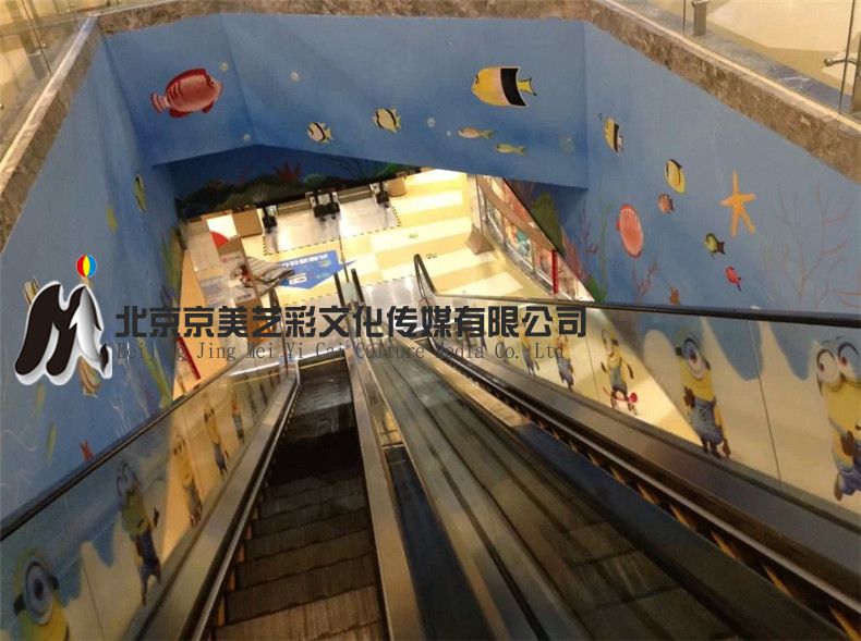 大商场彩绘