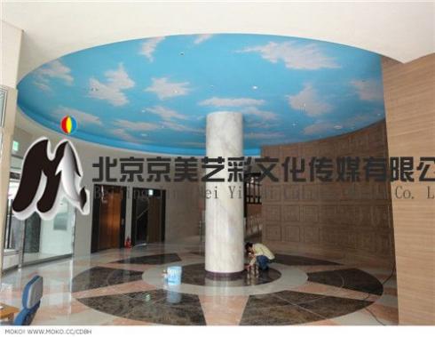 天顶过道彩绘