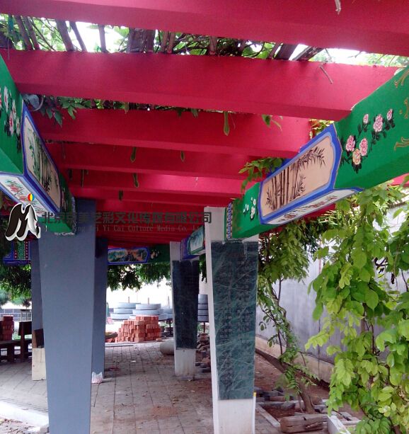 延庆校园古建彩绘